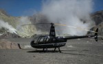 Helicopter, White Island, Nieuw-Zeeland